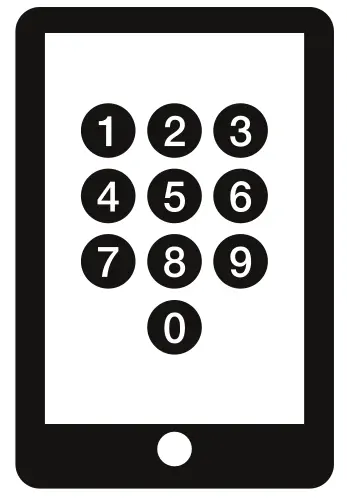 Select your 6 digit PIN